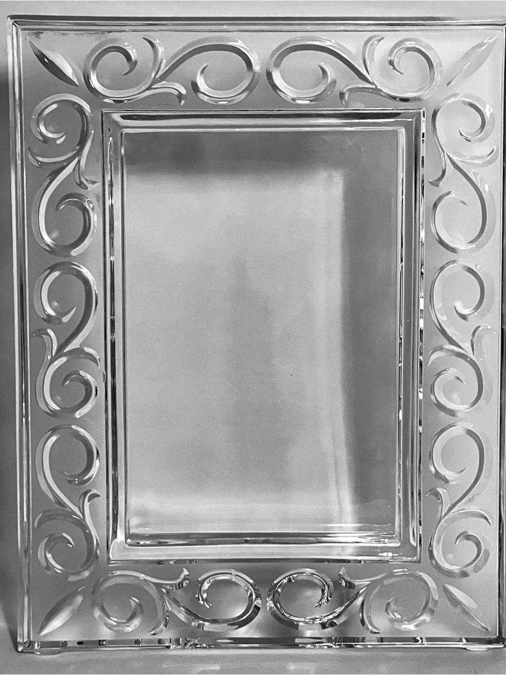 Marquis by WATERFORD Crystal ARABESQUE Picture Frame / For 4x6 Photo / GERMANY - Picture 2 of 10